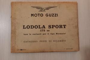 Catalogo Officina GUZZI LODOLA SPORT 175 1° EDIZ