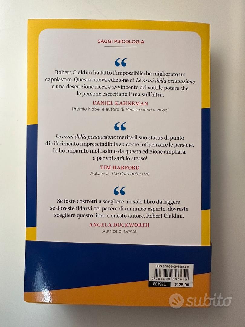Le armi della persuasione Robert Cialdini - Libri e Riviste In vendita a  Bologna