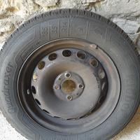 pneumatici 185/65 R14  con cerchi per panda 4x4 