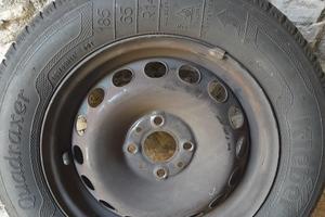 pneumatici 185/65 R14  con cerchi per panda 4x4 