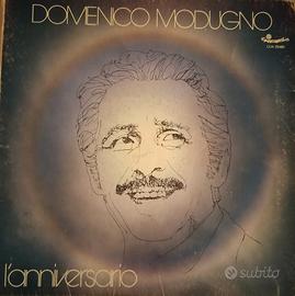 Disco vinile nero LP 33 giri, Domenico Modugno