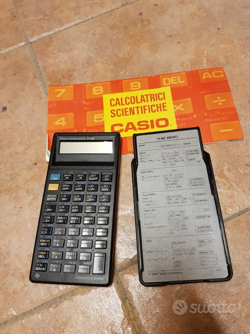 Calcolatrice scientifica Vintage TI-68 Texas Instr - Informatica In vendita  a Cuneo