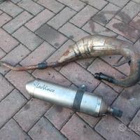 Rieju MRT 50 09 : marmitta sella radiatore sella