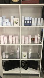 Scaffale ripiani in vetro