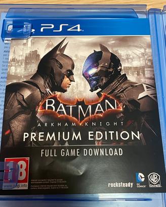 Batman Arkham Collection Ps4 - 3 giochi