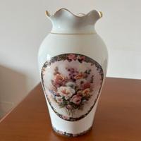 Vaso Porcellana Limoges L’Etoile con fiori