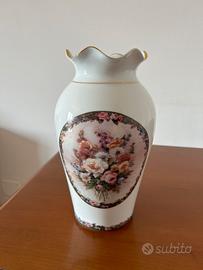 Vaso Porcellana Limoges L’Etoile con fiori