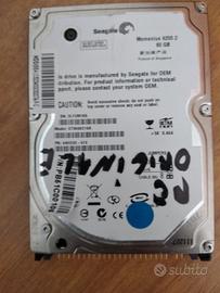 Hard disk 80gb IDE per notebook