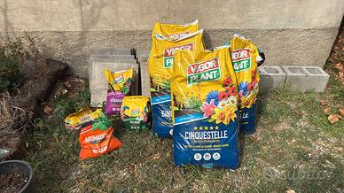 Terriccio piante Vigorplant + orchidee + humus