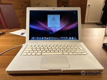 MacBook bianco 13" Apple 2008 – funzionant no batt
