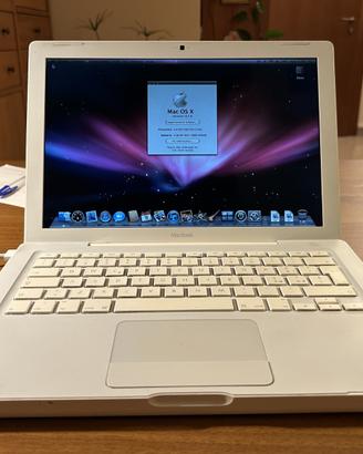 MacBook bianco 13" Apple 2008 – funzionant no batt