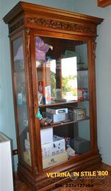 VETRINA - PIATTIERA   '800