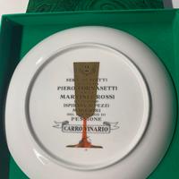 Piatto di Piero Fornasetti n.2 per Martini