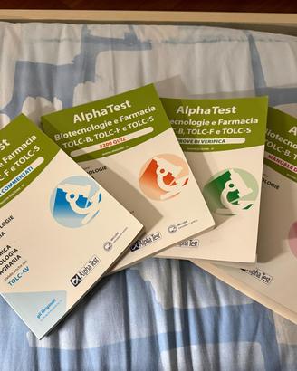 Libri preparazione alpha test tolc B,F,S