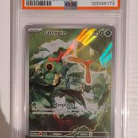 Pokemon PSA 8 Caterpie 172/165 Mew 151 Ita POP 1