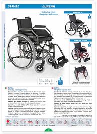 Sedia a rotelle Surace modello Eureka