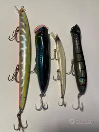 Esche artificiali pesca spinning