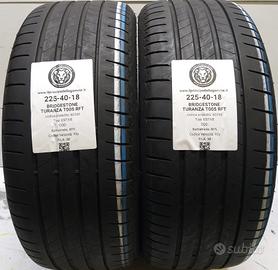 2 GOMME 225 40 18 BRIDGESTONE A60245