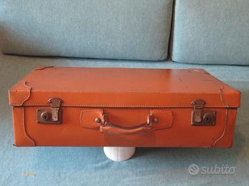 Valigia Vintage in Vero Cuoio - Periodo Anni 30/50