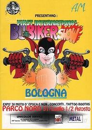 Manifesto First International BOBIKER Show Bologna