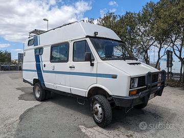 Camper puro AR8 Alfa Romeo 4x4 con ridotte