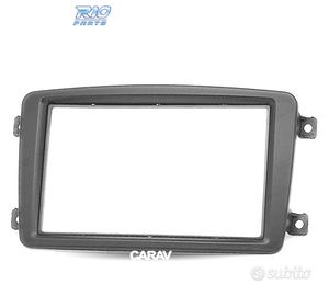 CORNICE NERA RADIO 2-DIN MERCEDES CLASSE-C W203 CL