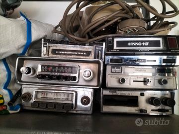 autoradio epoca,stereo 8 , stereo 7