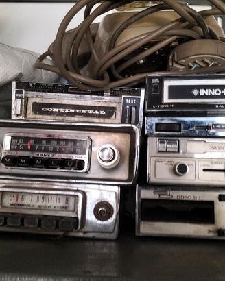 autoradio epoca,stereo 8 , stereo 7