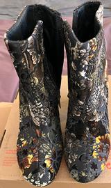 Stivaletti in velluto Colors of California