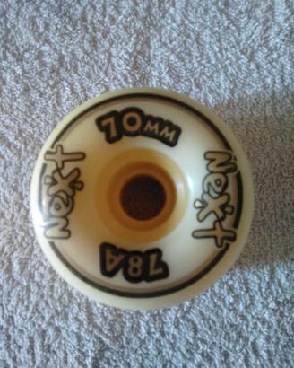 Rotelle Skateboard Longboard NEXT by Moska 70mm