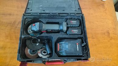Smerigliatrice angolare/flex WURTH a batterie