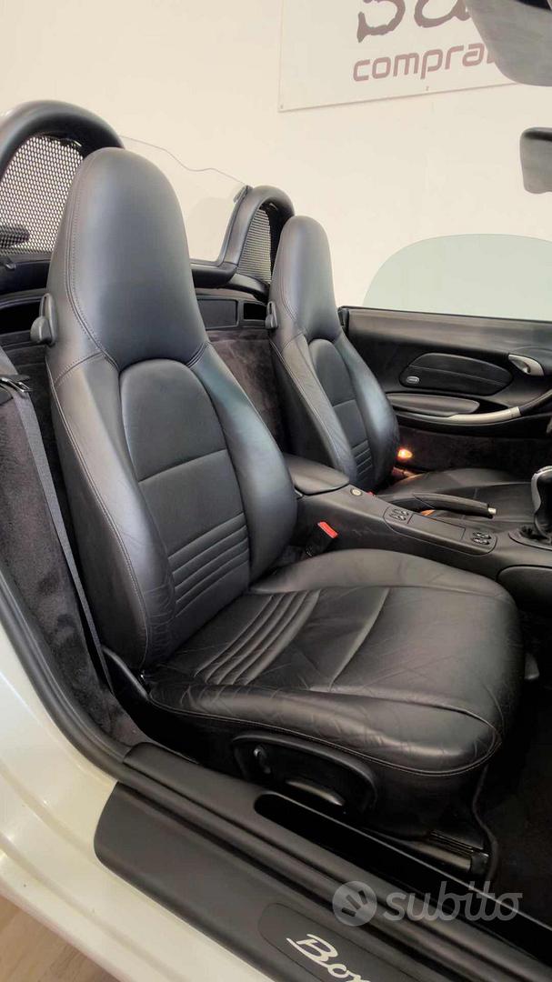PORSCHE BOXSTER S 3.2 252ch - CUIR BLEU NUIT - SIÈGES CHAUFFANTS - RÉGULATEUR DE VITESSE - RADARS DE RECUL