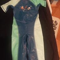 Muta termica nuoto baby bambino KLOUPI blu-verde