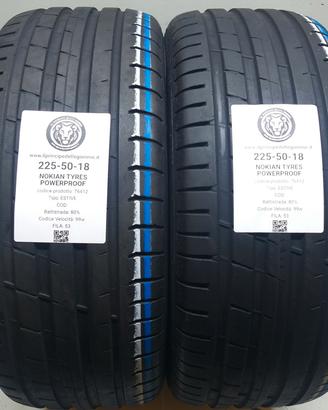2 GOMME 225 50 18 NOKIAN A76412