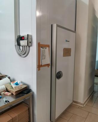Cella frigo 22 m³ con impianto silenziato-Smontata