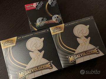 Box 36 Megaevoluzioni + 2 ETB Gardevoir