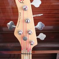 ken smith proto j ksd 5 corde basso mancino lefty