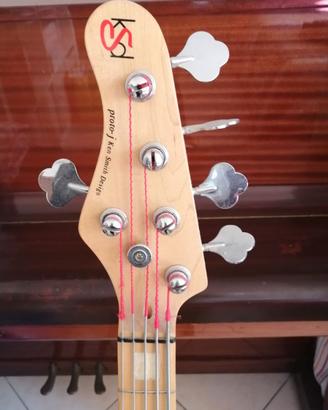 ken smith proto j ksd 5 corde basso mancino lefty