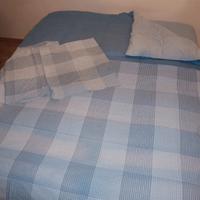 trapunta double face con copripiumino