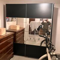 armadio due ante scorrevoli