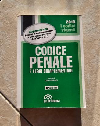 codice penale e leggi complementari 