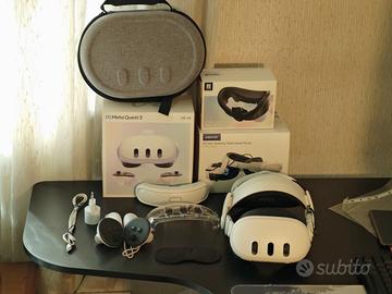 Meta Quest 3 128GB visore VR + accessori 