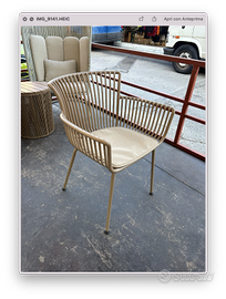 Sedie da esterni Kave Home ( circa 20 pz)