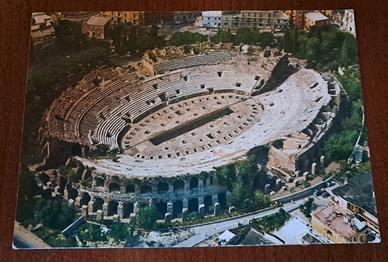 Cartolina Pozzuoli. L'Anfiteatro dall'aereo 