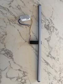 Lampada LED da parete moderna nera