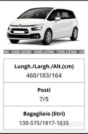 Citroën Grand C4 SpaceTourer 7 Posti Automatica –