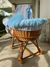 Culla in vimni  pezzo unico