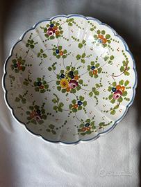 Fruttiera antica ceramica di Castelli - De Angelis
