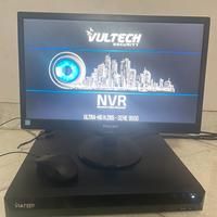Vultech Security NVR + Monitor PHILIPS