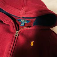 Felpa bambino zip e cappuccio Polo Ralph Lauren